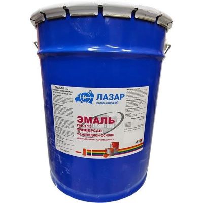 Эмаль ПФ-115 салатовая ГОСТ 6465-76 20 кг