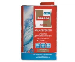 Средство для гидроизоляции PARADE Aquadefender G20 Бесцветный 5л Россия